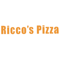 Ricco's Pizza logo.